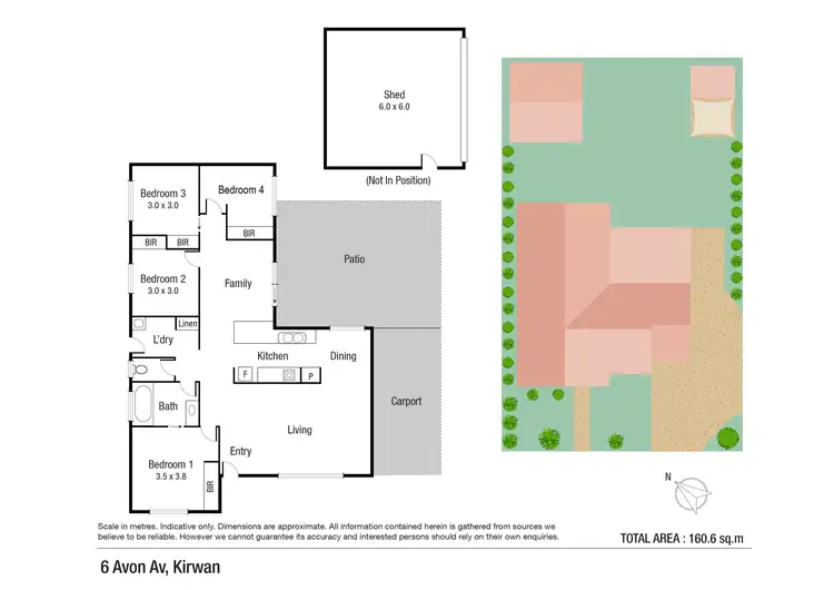 Floorplan of Homely house listing, 6 Avon Avenue, Kirwan QLD 4817