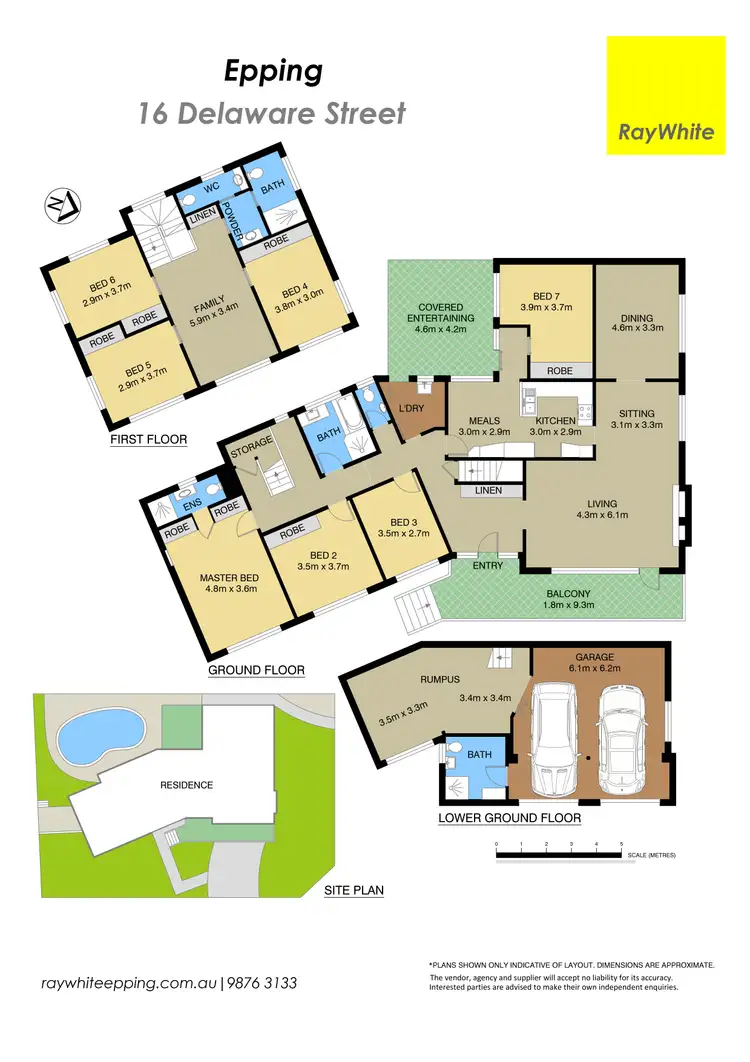 Floorplan of Homely house listing, 16 Delaware Street, Epping NSW 2121