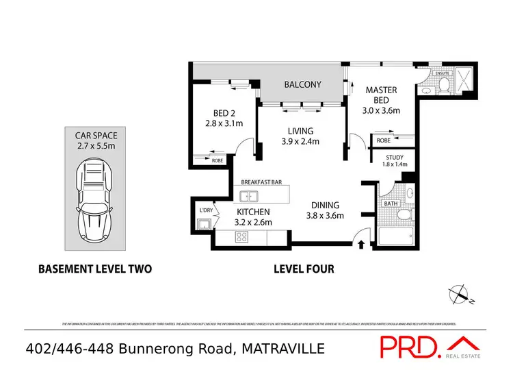 Floorplan of Homely unit listing, 14/446-448 Bunnerong Road, Matraville NSW 2036