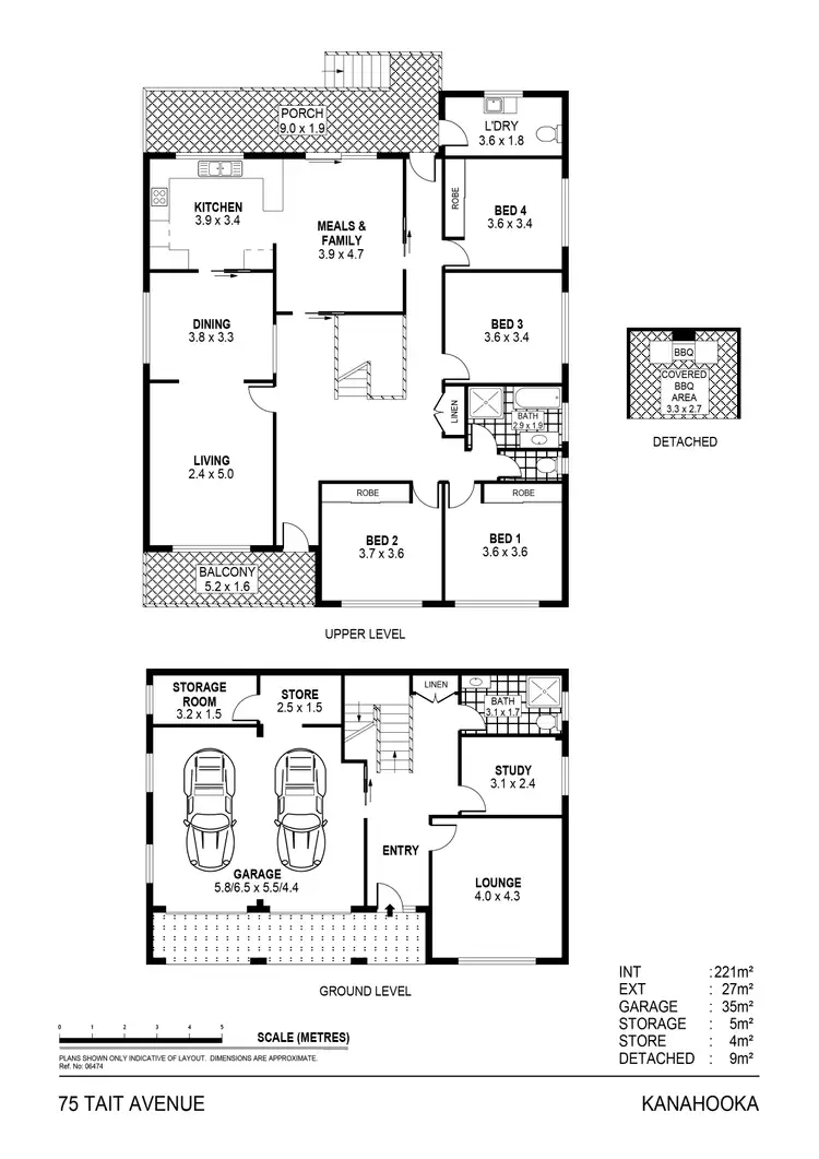 Floorplan of Homely house listing, 75 Tait Avenue, Kanahooka NSW 2530