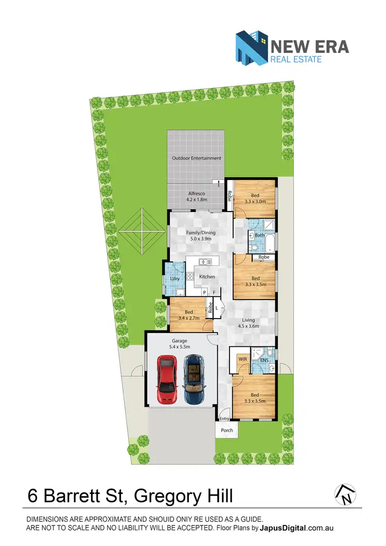 Floorplan of Homely house listing, 6 Barrett Street, Gregory Hills NSW 2557