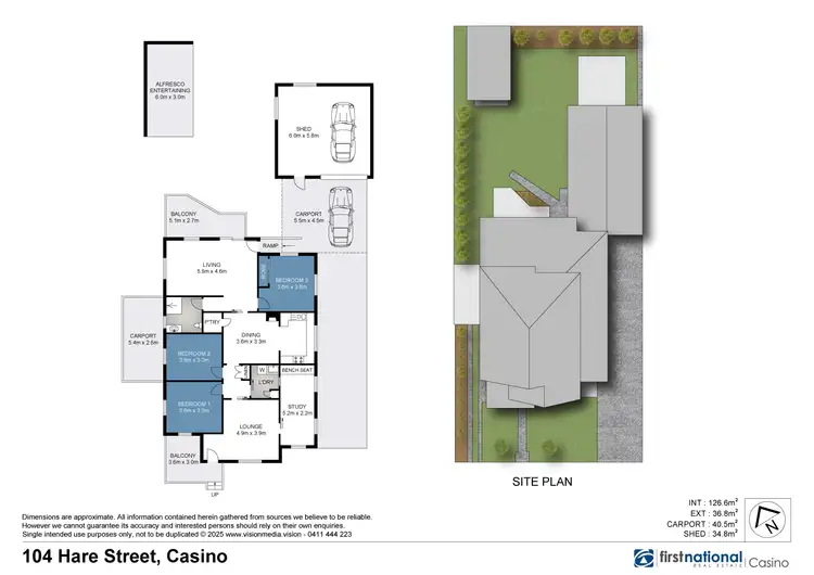 Floorplan of Homely house listing, 104 Hare Street, Casino NSW 2470