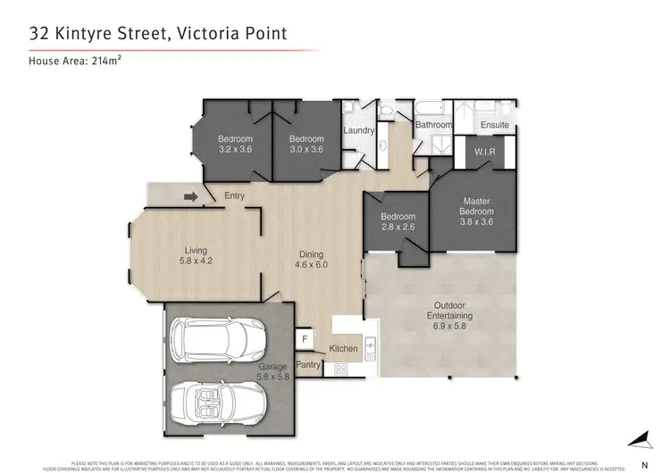 Floorplan of Homely house listing, 32 Kintyre Street, Victoria Point QLD 4165