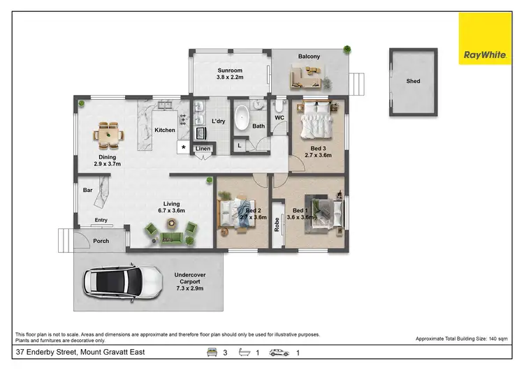 Floorplan of Homely house listing, 37 Enderby Street, Mount Gravatt East QLD 4122