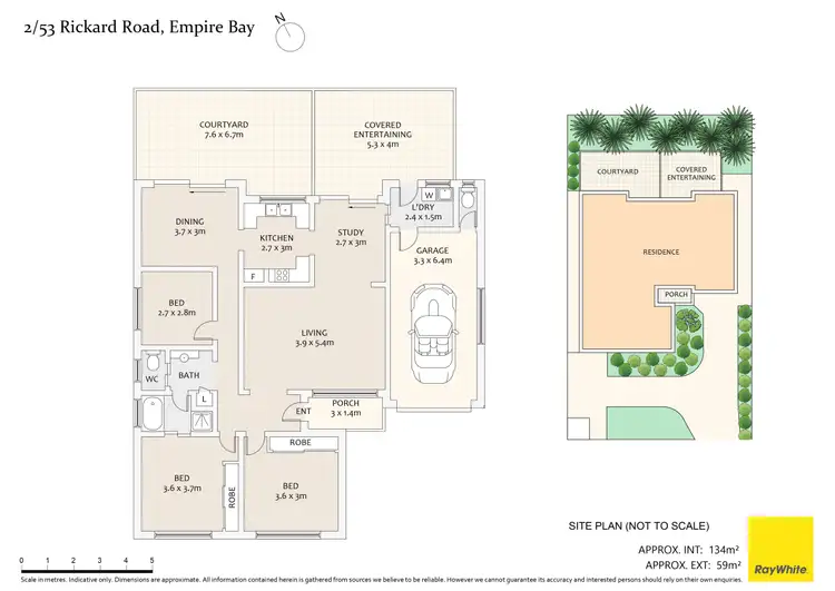 Floorplan of Homely house listing, 2/53 Rickard Road, Empire Bay NSW 2257