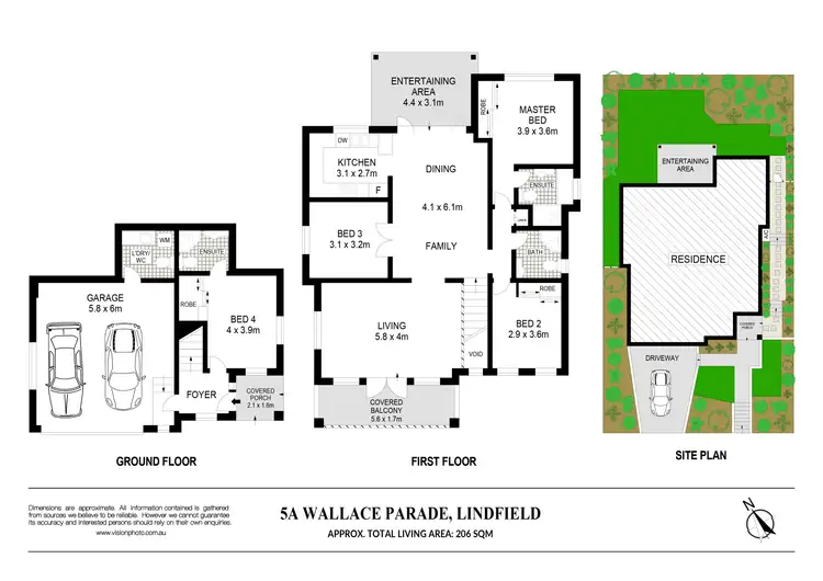 Floorplan of Homely house listing, 5A Wallace Parade, Lindfield NSW 2070