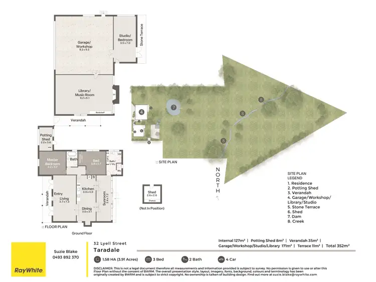 Floorplan of Homely house listing, 32 Lyell Street, Taradale VIC 3447