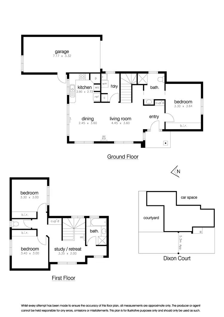 Floorplan of Homely house listing, 1/10-11 Dixon Court, Altona Meadows VIC 3028