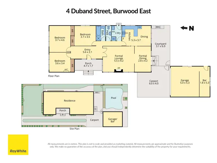 Floorplan of Homely house listing, 4 Duband Street, Burwood East VIC 3151