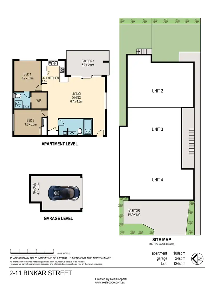 Floorplan of Homely unit listing, 2/11 Binkar Street, Chermside QLD 4032
