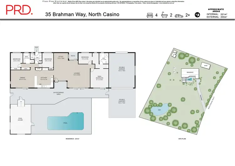 Floorplan of Homely house listing, 35 Brahman Way, North Casino NSW 2470