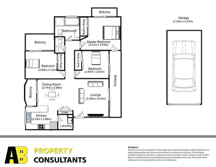 Floorplan of Homely unit listing, 1/68 Stapleton Street, Pendle Hill NSW 2145