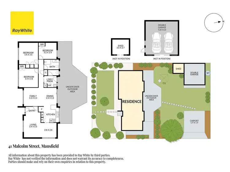 Floorplan of Homely other listing, 41 Malcolm Street, Mansfield VIC 3722