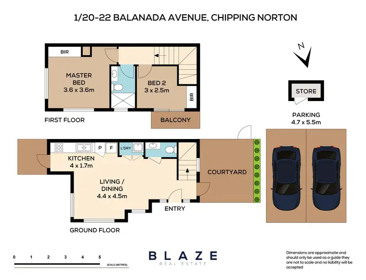 Floorplan of Homely house listing, 1/20-22 Balanada Avenue, Chipping Norton NSW 2170
