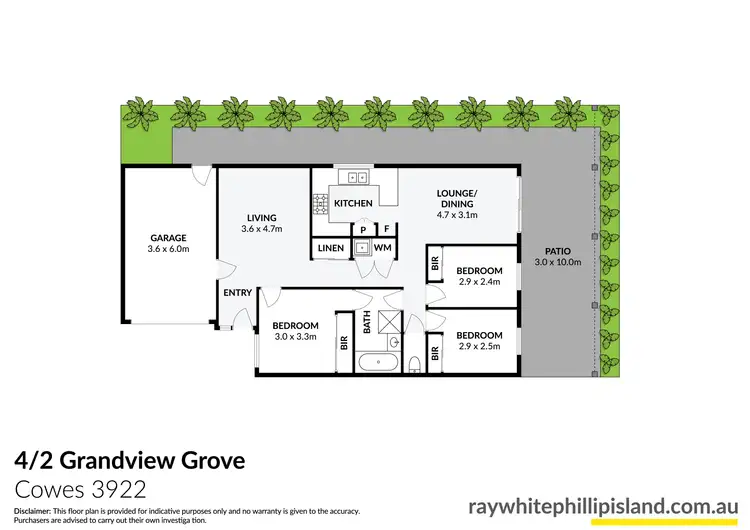 Floorplan of Homely house listing, 4/2 Grandview Grove, Cowes VIC 3922