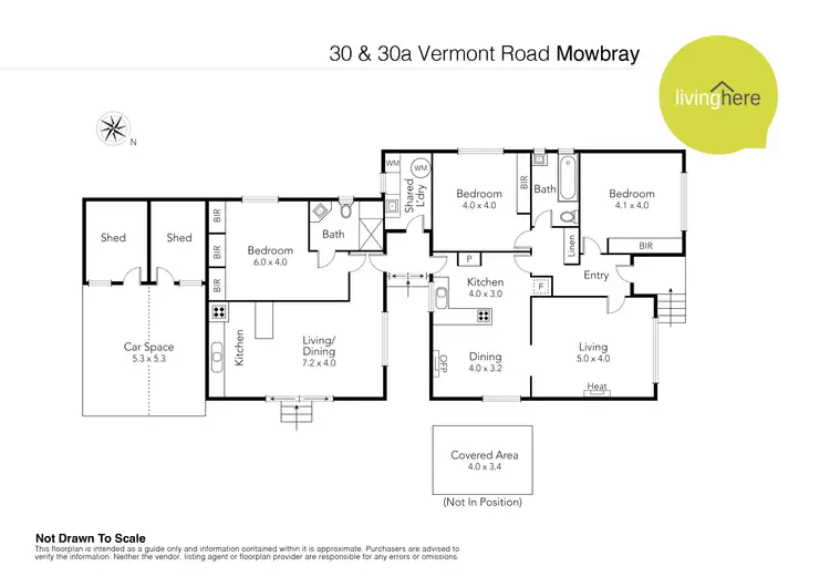 Floorplan of Homely house listing, 30/30a Vermont Road, Mowbray TAS 7248