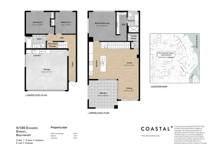 Floorplan of Homely townhouse listing, 4/130 Eugaree Street, Southport QLD 4215