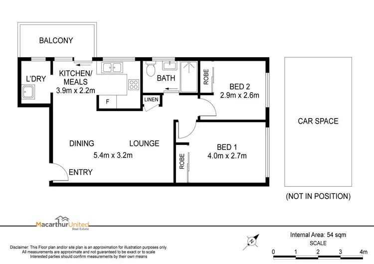 Floorplan of Homely house listing, 39/57 Jacaranda Avenue, Bradbury NSW 2560