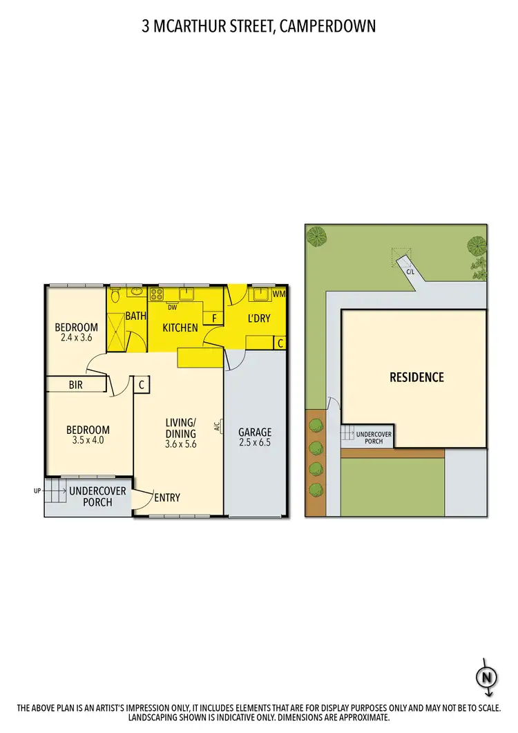 Floorplan of Homely unit listing, 3 Mcarthur Street, Camperdown VIC 3260