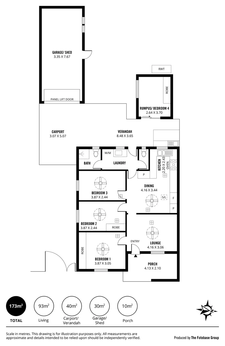 Floorplan of Homely house listing, 5 Bolton Street, Mansfield Park SA 5012