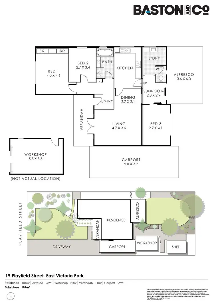 Floorplan of Homely house listing, 19 Playfield Street, East Victoria Park WA 6101