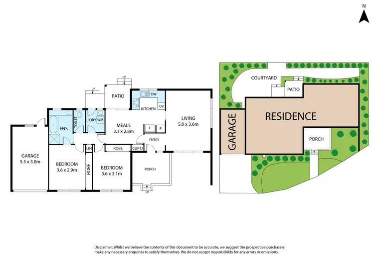 Floorplan of Homely unit listing, 10/115 Watsons Road, Glen Waverley VIC 3150