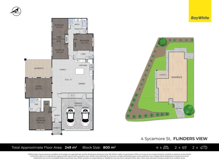 Floorplan of Homely house listing, 4 Sycamore Street, Flinders View QLD 4305