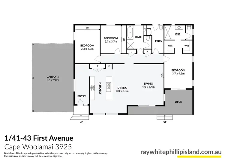 Floorplan of Homely house listing, Lot 1/41-43 First Avenue, Cape Woolamai VIC 3925