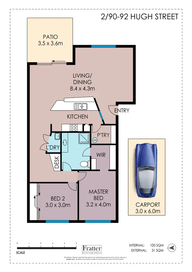 Floorplan of Homely unit listing, 2/90-92 Hugh Street, Garbutt QLD 4814