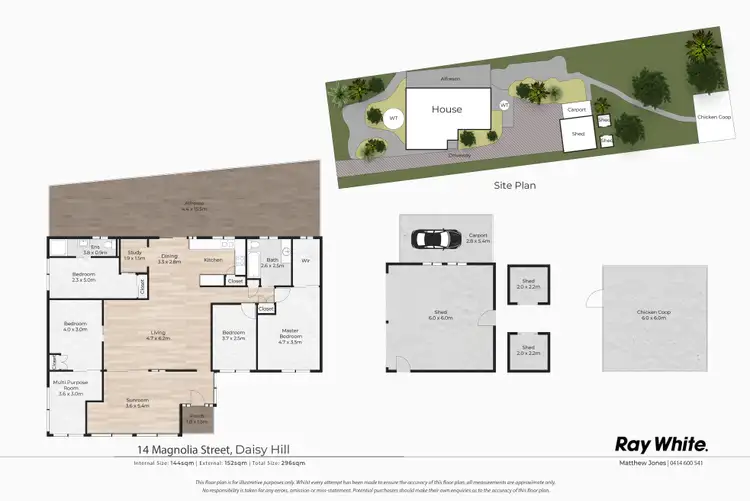 Floorplan of Homely house listing, 14 Magnolia Street, Daisy Hill QLD 4127