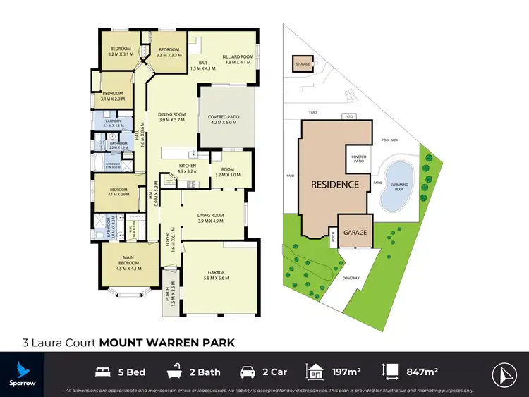 Floorplan of Homely house listing, 3 Laura Court, Mount Warren Park QLD 4207