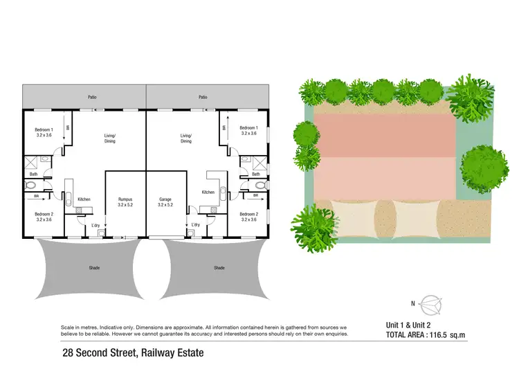 Floorplan of Homely house listing, 2/28 Second Street, Railway Estate QLD 4810
