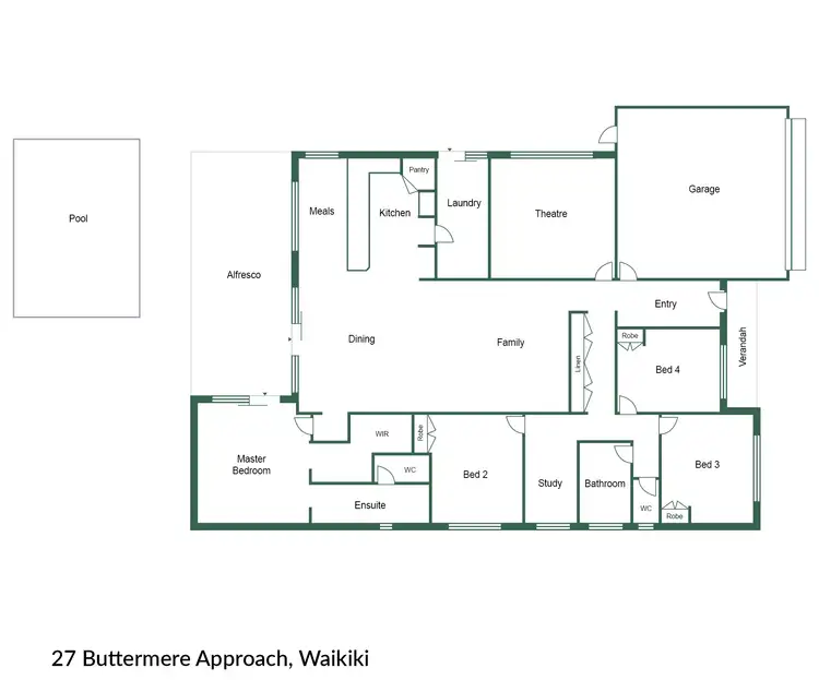 Floorplan of Homely house listing, 27 Buttermere Approach, Waikiki WA 6169