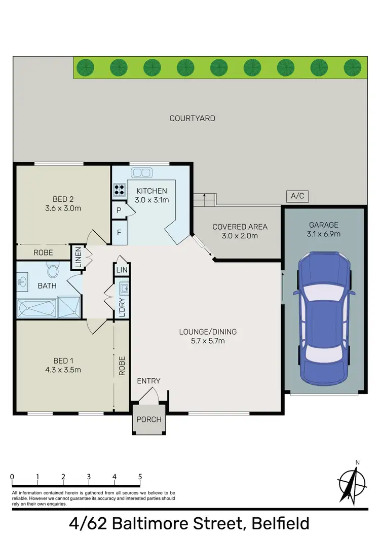 Floorplan of Homely villa listing, 4/62-64 Baltimore Street, Belfield NSW 2191