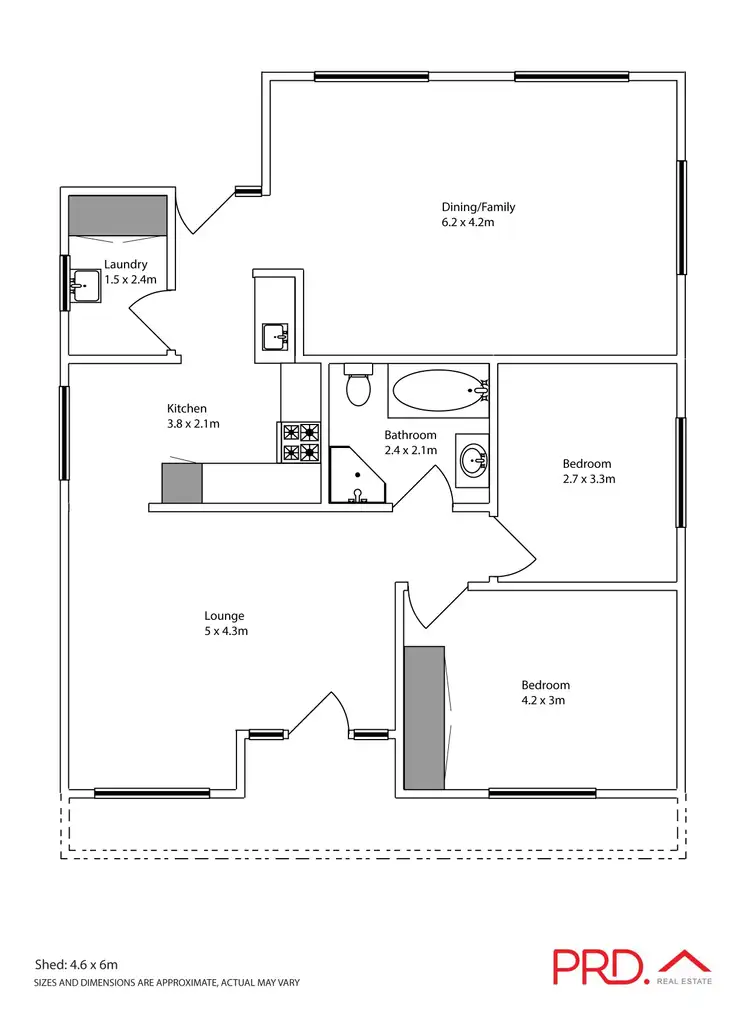 Floorplan of Homely house listing, 35 Helena Street, Wentworth NSW 2648
