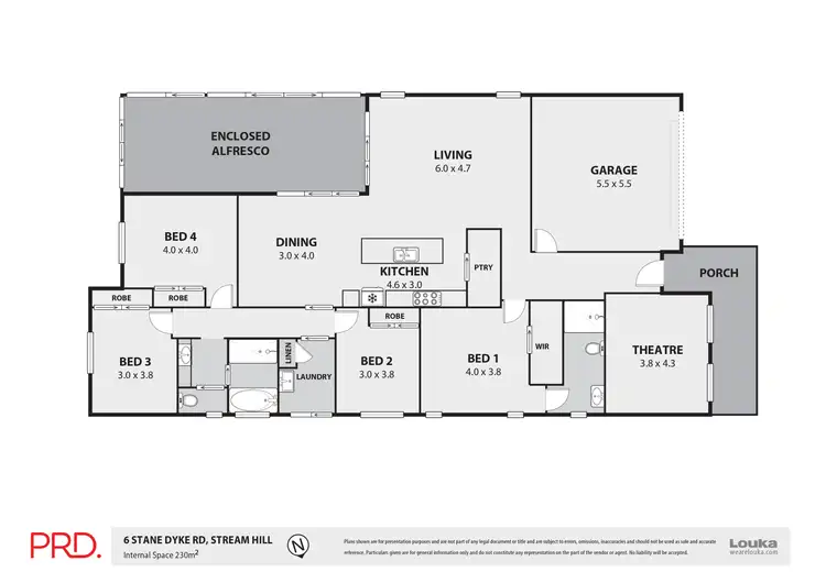 Floorplan of Homely house listing, 6 Stane Dyke Road, Stream Hill NSW 2526