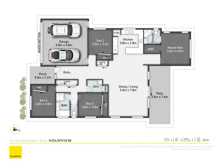 Floorplan of Homely house listing, 23 Coldstream Way, Holmview QLD 4207