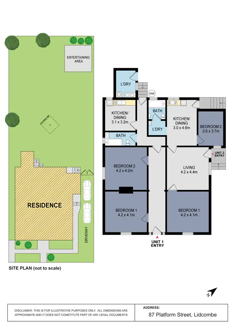 Floorplan of Homely house listing, 87 Platform Street, Lidcombe NSW 2141