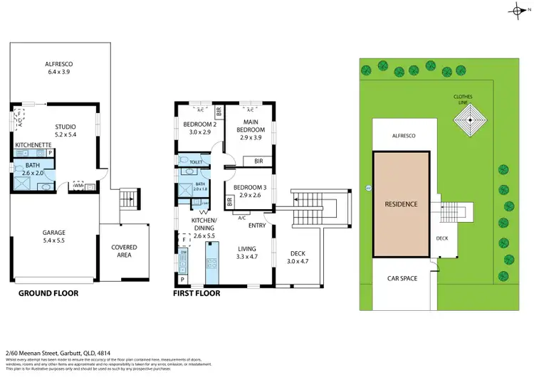 Floorplan of Homely house listing, 2/60 Meenan Street, Garbutt QLD 4814