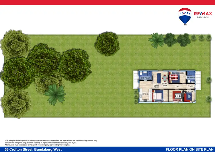 Floorplan of Homely house listing, 56 Crofton Street, Bundaberg West QLD 4670