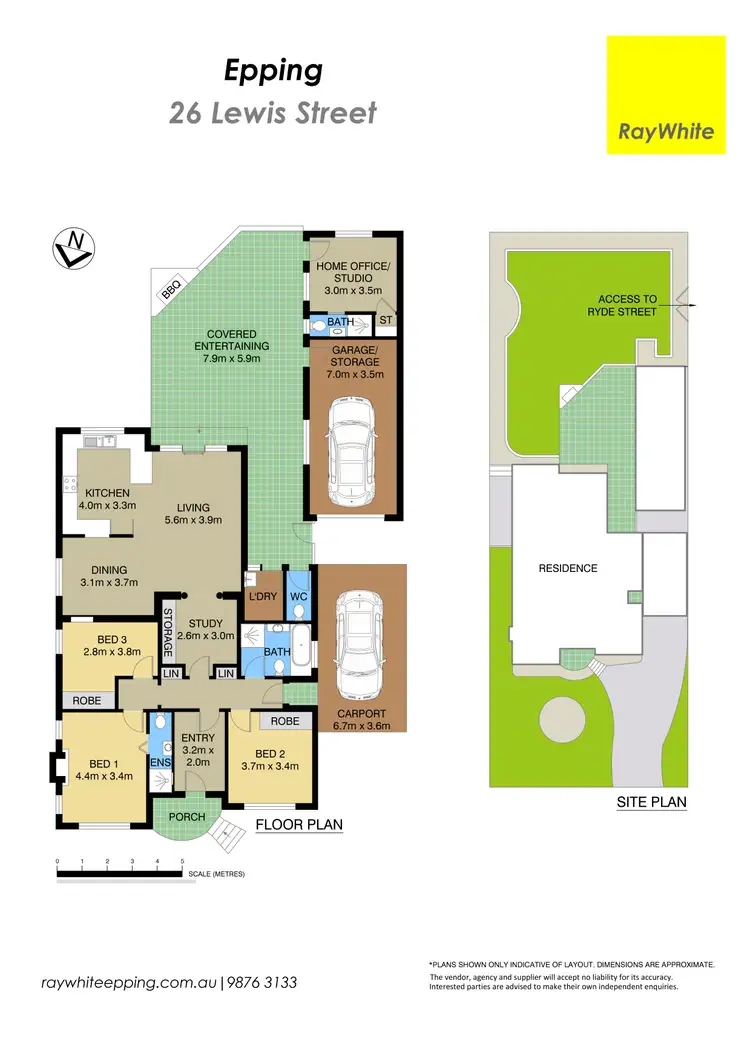 Floorplan of Homely house listing, 26 Lewis Street, Epping NSW 2121