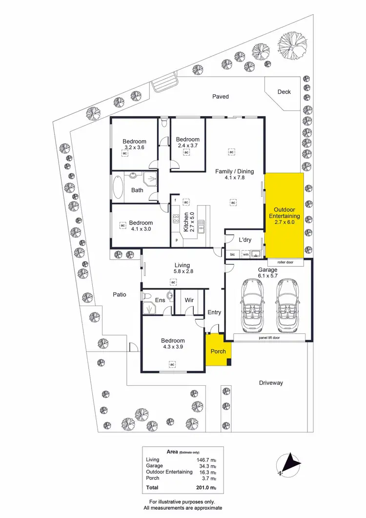 Floorplan of Homely house listing, 45A Hmas Australia Road, Henley Beach South SA 5022