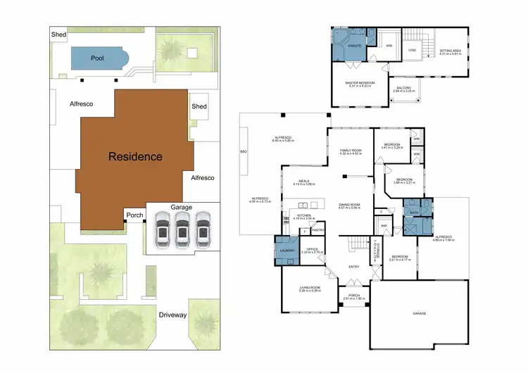Floorplan of Homely house listing, 6 Tremont Gardens, Canning Vale WA 6155