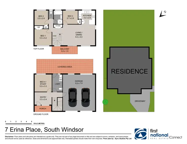 Floorplan of Homely house listing, 7 Erina Place, South Windsor NSW 2756
