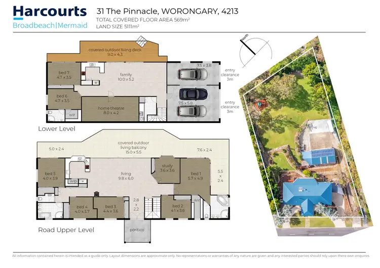 Floorplan of Homely house listing, 31 The Pinnacle, Worongary QLD 4213