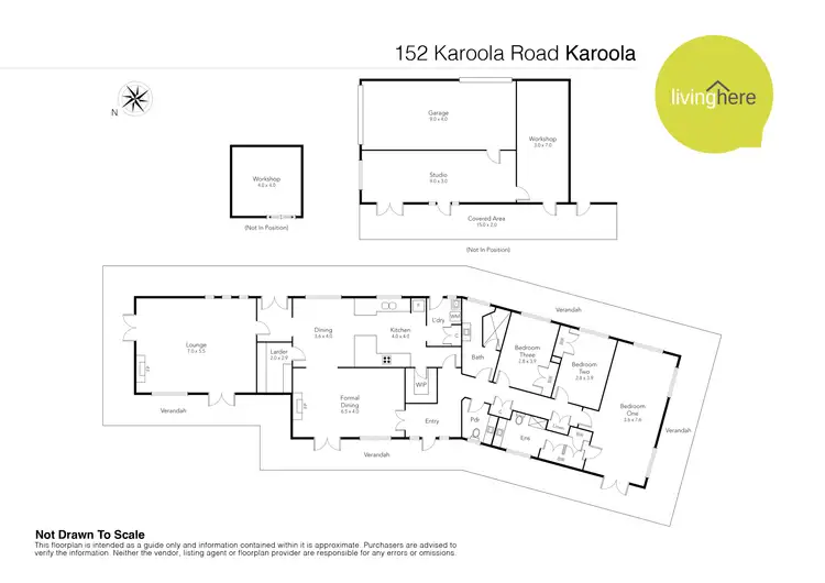 Floorplan of Homely house listing, 152 Karoola Road, Karoola TAS 7267