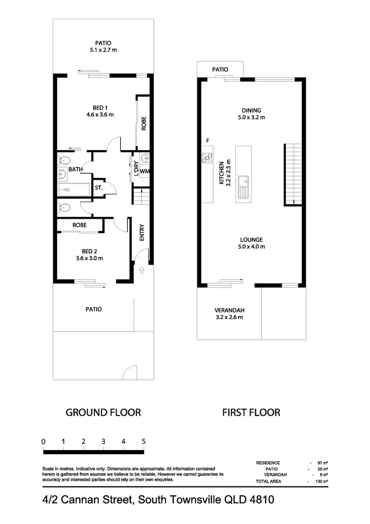 Floorplan of Homely townhouse listing, 4/2 Cannan Street, South Townsville QLD 4810