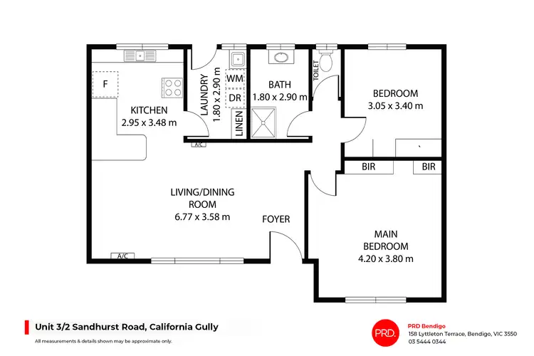 Floorplan of Homely house listing, 3/2 Sandhurst Road, California Gully VIC 3556