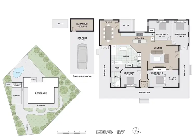 Floorplan of Homely house listing, 11 Perrin Court, Annandale QLD 4814