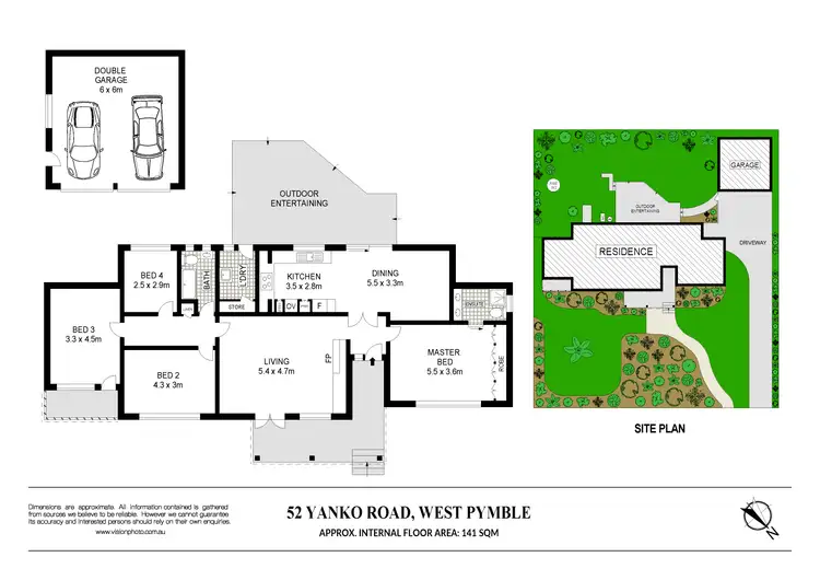 Floorplan of Homely house listing, 52 Yanko Road, West Pymble NSW 2073